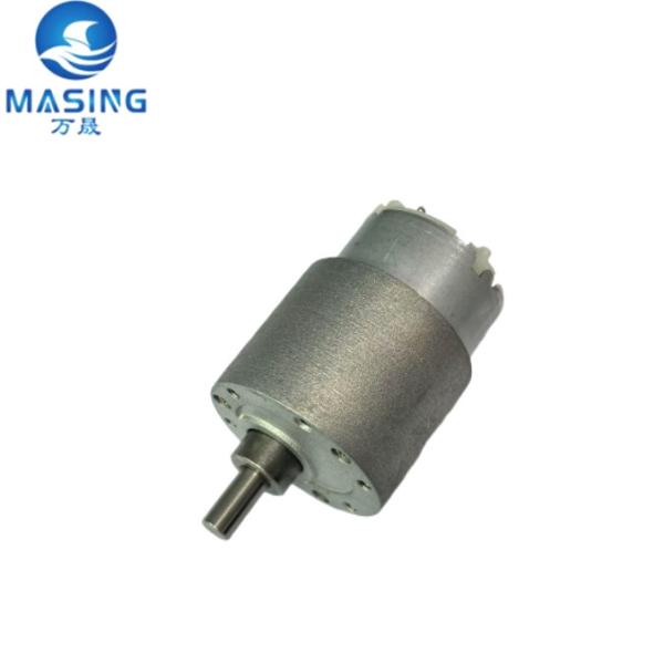 Buy cheap 37mm Gearbox Metal Gear Motor GM37-500 High Torque DC 12V Geared Motor Low-speed from wholesalers