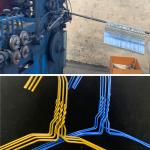 Steel 1.9mm Heavy Duty Metal Coat Hangers Powder Coated For Laundry Store