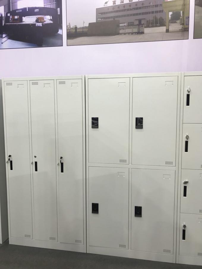 Vertical Steel Wardrobe Lockers 2 Door For Office / School / Hotel / Hospital 2