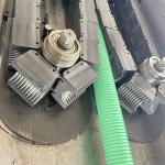 Durable Industrial Double Wall Corrugated Pipe Machine For Sewer / Drainage