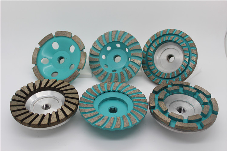 No36 Grit Angle Grinder Concrete Wheel 19mm Hole 115mm Diamond Grinding Cup 4.5''