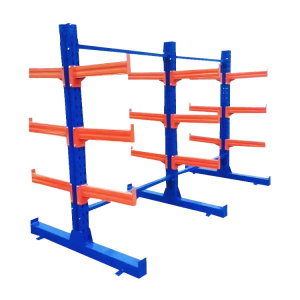 Buy cheap Customized Color Heavy Duty Cantilever Racking Metal Garage Shelves For Warehouse from wholesalers
