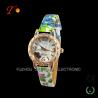 Buy cheap Colorful leather band lady fashion watches trave watch for young girls from wholesalers