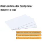 Thin PVC Plastic Blank Card Without Chip For Card Printer Jewelry Certificate
