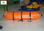 3 Persons 0.9mm PVC Tarpaulin Inflatable Fly Fishing Boats / Banana Boat For