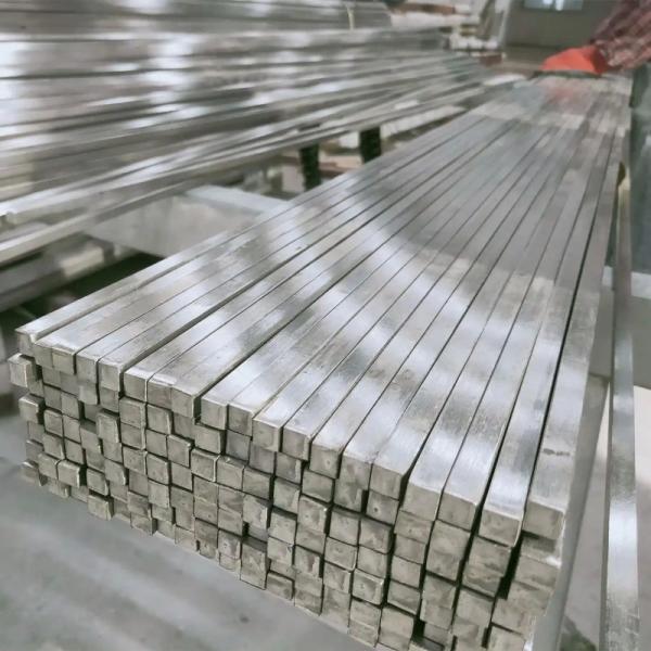 Buy cheap GB 309S 2B Surface Stainless Steel Square Bar Hygienic Mirror 69mm Furniture Customized Size from wholesalers