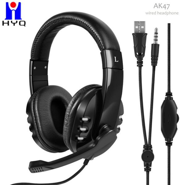 Buy cheap LED Light 120CM Over Ear Wired Gaming Headphones With Microphone from wholesalers