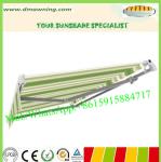 Free Standing Double Sides Balcony Retractable Awning for Sunshade/wind