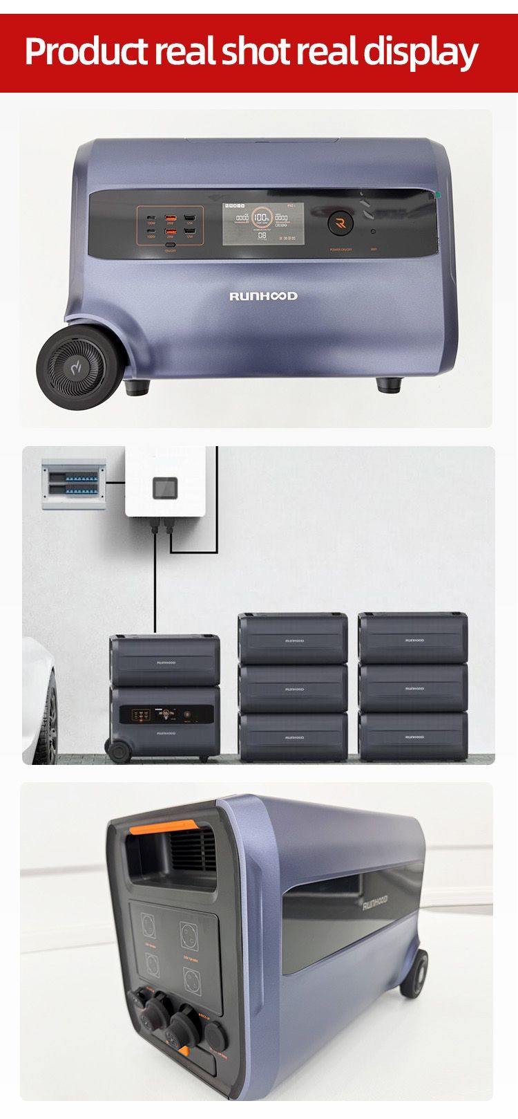 Ultimate 3-in-1 Solar Power Station Renewable Energy Battery Storage for Balcony Use