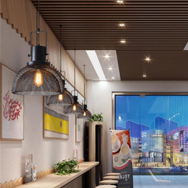 Buy cheap Loft Retro Black Hollow Pendant Lights Restaurant Shop Bar Table Shop Industrial Pendant Lights(WH-VP-108) from wholesalers