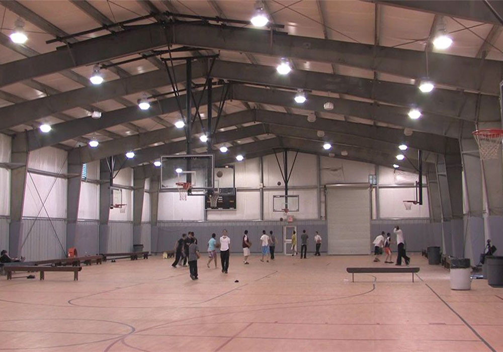 Customizable Prefab Basketball Gym Sandwich Panel Roof And Wall Panel
