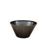 Buy cheap High fashion glossy glazed black big flower pot outdoor round from wholesalers