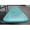 Buy cheap Waterproof Rustproof Outdoor Picnic Tables Perforated Steel Material For Park from wholesalers