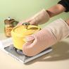 Buy cheap Silicone Oven Mitts And Pot Holders Set Heat Resistant To 450℉ Extra Long 15 Inch Professional Silicone Baking Gloves from wholesalers