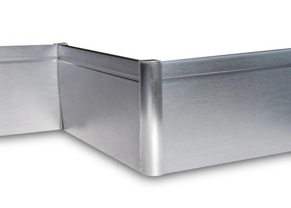 Buy cheap Kitchen Brushed Aluminium Skirting Aluminum Plinth Skirting Board from wholesalers