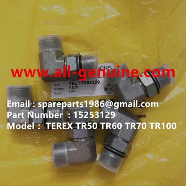 Buy cheap 15253129 ELBOW TEREX DUMP TRUCK TR35 TR50 TR60 TR100 3305B 3305F 3303 3307 TR45 TR70 MT4400 from wholesalers