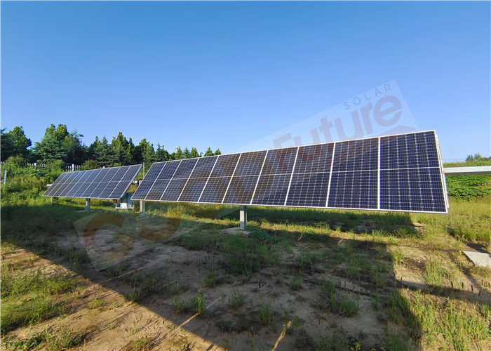1P Single Axis Solar Tracking System IP68 Waterproof Easy Operation