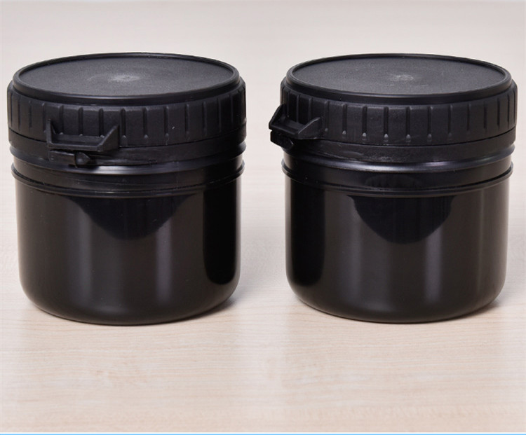 200ml Capacity HDPE Plastic Jar for Storing Medicine Tablets Pills and Protein Powder