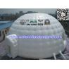 Buy cheap 10m dia Inflatable Igloo Tent With Clear Top Roof , Inflatable Dome Tent from wholesalers