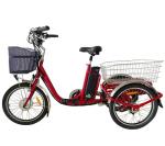 36V 250W 350W Adult Folding Electric Trike 20 Inch Electric 3 Wheel Cargo Bike
