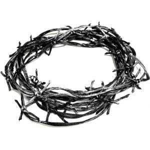 Buy cheap Small Roll Of High Tensile Security Barbed Wire Ribbon Type Wall Spikes On Fence from wholesalers