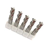 Buy cheap Uncoated HSS Co8 End Mill / Tungsten Carbide 2 Inch Diameter End Mill product