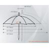 Buy cheap Double Layers Golf Umbrella Vent Strong With Logo Prints from wholesalers
