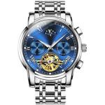 10ATM Chronograph Men'S Watches 1.6 Inch Luminous Quartz Watch Mineral Glass