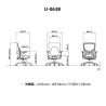 Buy cheap Commercial Furniture Swivel Executive Mesh Computer Ergonomic Desk Luxury Office Chairs from wholesalers