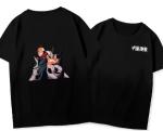 Cartoon Printed 3D Sublimation Shirt Fashionable Men'S Anime T-Shirt