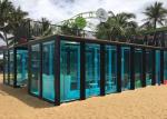 Outdoor NZ AU standard shipping container swimming pool with fiberglass liner