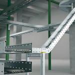 Galvanized Finish Ladder Type Cable Tray Ideal for Indoor Outdoor Applications