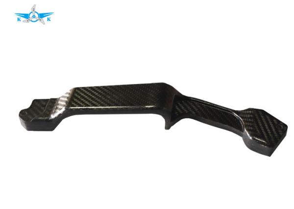 Buy cheap High Durability Black Door Knobs , Customized Carbon Fiber Door Handles from wholesalers
