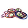 Buy cheap Stretchable Durable Flexible 50-80 Dura Silicone Rubber Seals Colored Rubber Gaskets from wholesalers