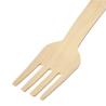 Buy cheap 100 Nature Disposable Bamboo Wooden Cutlery Bulk Fork 17CM from wholesalers