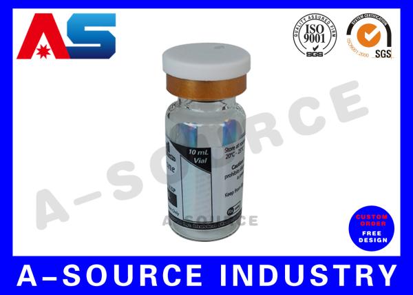 Buy cheap Holographic Bottle Sticker Printing Laser Film 2ml / 10ml / 15ml / 30ml from wholesalers