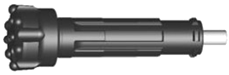 CIR Series Low Air Pressure Down The Hole Hammer Button Drill Bit for Pneumatic DTH Drilling Rig