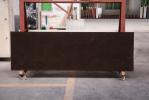 Kitchen Countertop Solid Surface Artificial Quartz Stone Black Color