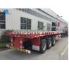 Buy cheap 3 Axles 20 40 45 Feet Container Semi Trailer With Stonger Leaf Spring from wholesalers