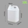 Buy cheap Sealing Type Plastic HDPE Evoh Bottle Square For Domestic Laundry Detergent from wholesalers
