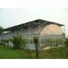 Buy cheap Vegetable Single Span Greenhouse , Gothic Arch Greenhouse Low Thermal Conductivity from wholesalers
