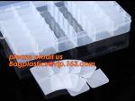 Adjustable Plastic Storage Box For Nail Art Design Decoration, Creative multi