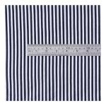 Soft Textured Yarn Dyed Cloth , Sportswear Striped Knit Organic Cotton Fabric