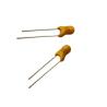 Buy cheap 1uF 20% 25V Dipped Radial Tantalum Capacitors RHOS Small Unit from wholesalers