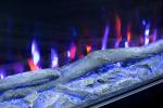 1100mm 3 Sided Wall Mounted Electric Fireplace With Touch Screen