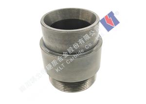 China Wc+Co Or Wc-Ni  Tungsten Carbide Nozzle Overall Pressing And Sintering Threaded on sale