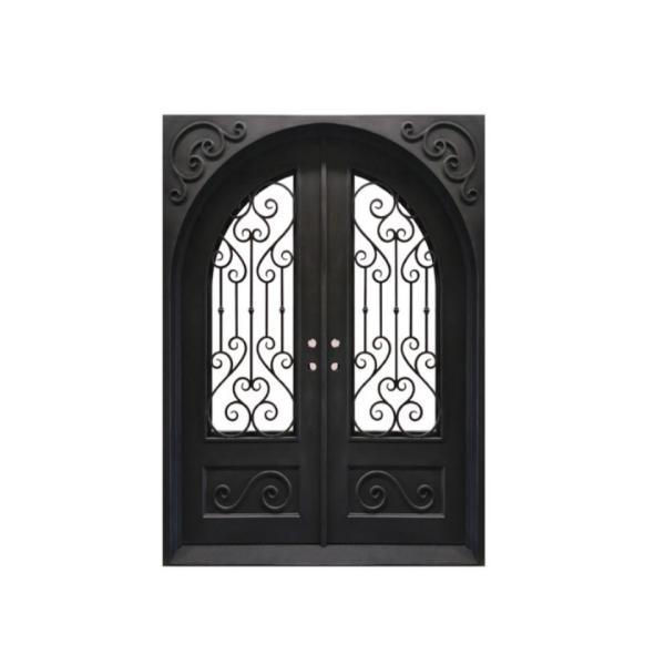 Buy cheap Arch Garden Steel Doors , New Design Villa Wrought Iron Gate from wholesalers