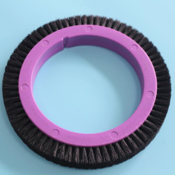 Buy cheap Stenter Machine Parts Stentex Parts Brush Wheel 122mm Inner Dia Plastic Body Nylon Hair from wholesalers