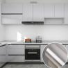 Buy cheap Silver Metallic Peel And Stick Wallpaper Interior Metallic Film Wall Paper from wholesalers