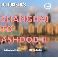 Buy cheap WIFFA LCL Sea Freight Service From Shanghai To Ashdod Israel Mediterranean product